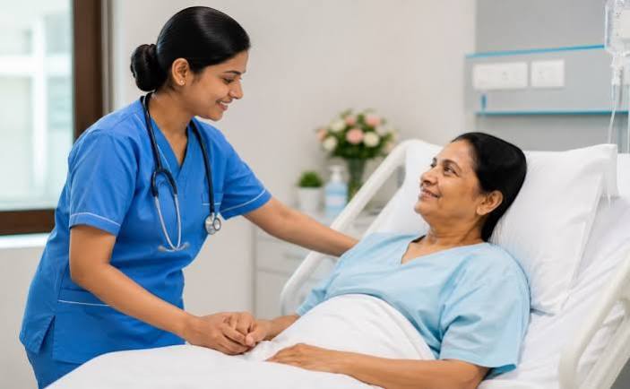 Elderly Care Illustration